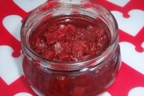 Chutney condimentat de sfecla rosie si portocale