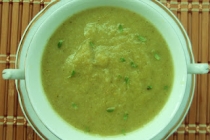 Supa crema de broccoli si dovlecel