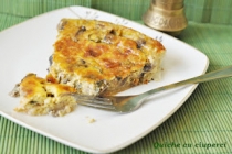 QUICHE  CU CIUPERCI