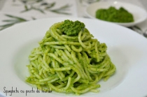 SPAGHETE CU PESTO DE LEURDA