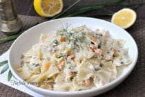 FARFALLE CREMOASE CU SOMON