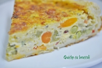 QUICHE CU BROCCOLI