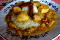 CURRY DE PORC CU COUSCOUS