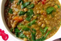 PALAK DAL sau linte cu spanac(lentils with spinach)