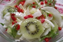 salata de fenicul cu kiwi (fennel&kiwi salad)