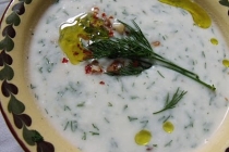 Tarator (Traditional Bulgarian yogurt cold soup)