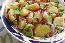 salata de cartofi si alte legume (potatoes salad & other vegetables)
