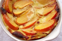 PRIMUL CLAFOUTIS DE IARNA (PERSIMMON CLAFOUTIS)