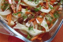 salata de fenicul si morcov  (fennel &carrots salad)