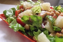 salata cu naut  si peste afumat(chickpea &smoked fish salad)