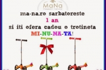 Concurs MaNa Magazin Natural - castiga o Trotineta Mini Micro