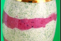 Smoothie de mascarpone cu spanac