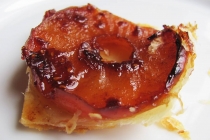 Tatin cu dulceata de zmeura