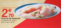 Peste Pangasius din Vietnam