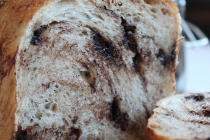 Briose cu ciocolata de post – Brioche con chocolate, sin huevos y lactosa