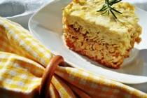 Pastitsio-(Paste cu carne si sos bechamel)