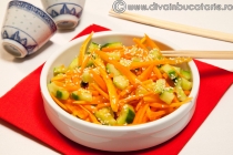 SALATA COREANA DE CASTRAVETI SI MORCOVI