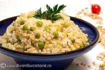 RISOTTO BIO CU LEGUME