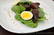 Salata de Baby Spinach cu Ficat