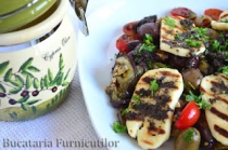 Halloumi cu Legume pe Gratar