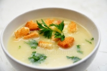 Retete culinare - Supa crema de usturoi