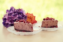 Cheesecake raw cu fragi