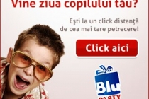 BluParty - oganizatorii de Super petreceri pentru copii