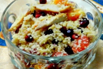 Salata fructata de cus-cus cu citrice