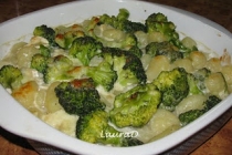 Gnocchi cu broccoli si branza albastra