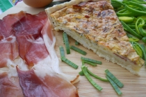 Quiche delicios cu jambon afumat