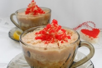 Mousse de somon cu icre