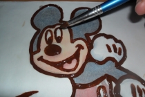 Placa cu desen comestibila Mikey Mouse