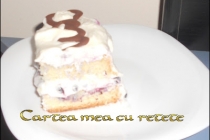 Tort cu mascarpone si afine