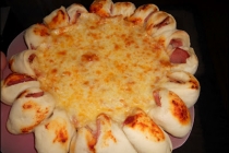 Pizza cu mozzarella