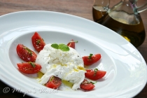 Burrata cu rosioare