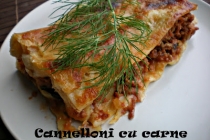 Cannelloni cu carne