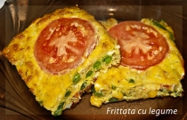 Frittata cu legume