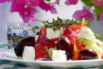 Salata greceasca  - Χωριάτικη σαλάτα