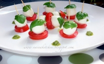 Mini caprese