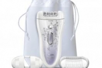 Epilator Philips SatinPerfect HP6575/00, Wet &amp; Dry, Discuri ceramice,
32 Puncte de prindere, 2 Viteze, Alb