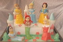 TORT PRINTESELE DISNEY(PRINCESSES DISNEY CAKE)