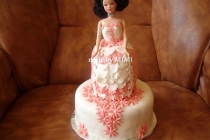 TORT PRINTESA(PRINCESS DOLL CAKE)