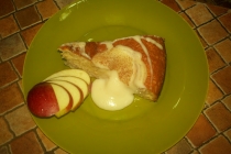 Prajitura cu mere umplute / Yasemin in krema ile doldurulmuş elma lı keki