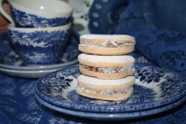 Alfajores cu dulce de leche