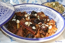 Tajine de miel cu prune uscate