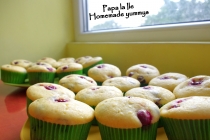 Muffins cu vișine și ciocolată neagră…