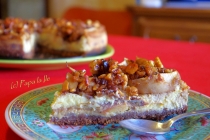 Apple Cheesecake… sau cheesecake de toamna…