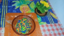 Rainbow cookies cu portocale