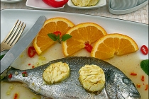 Dorada cu sos de citrice