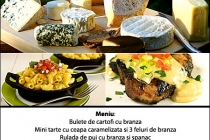 Joi, 16 mai, la mansarda: eveniment culinar “Branza in bucate”